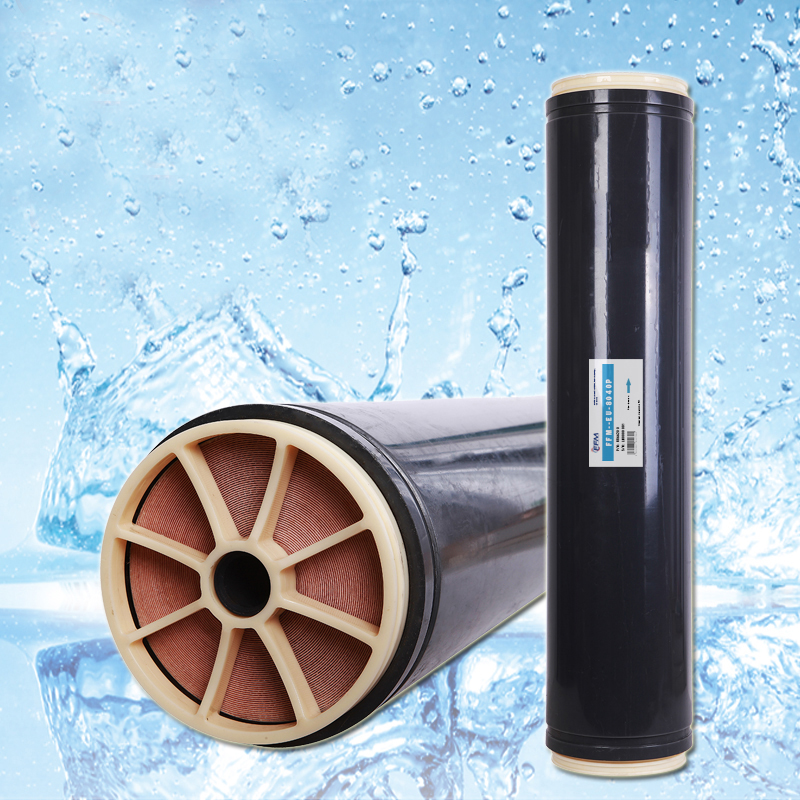 spiral wound ultrafiltration membrane element for electrophoretic paint