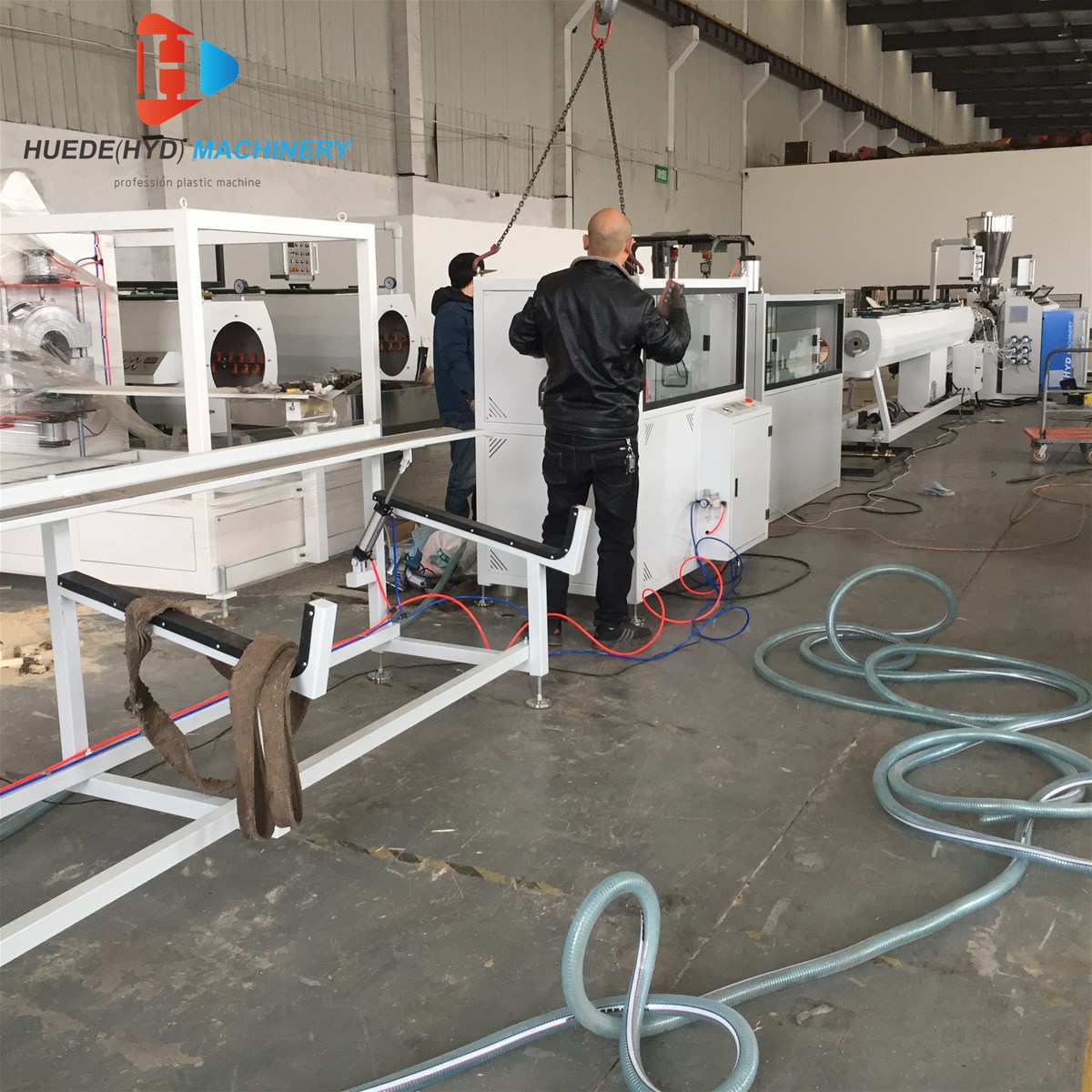 20mm160mm PVC Plastic Water Supply Pipe Tube Making Machine Water Drain Pipe Production Line