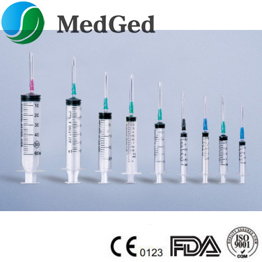 Safety disposable syringe with needle