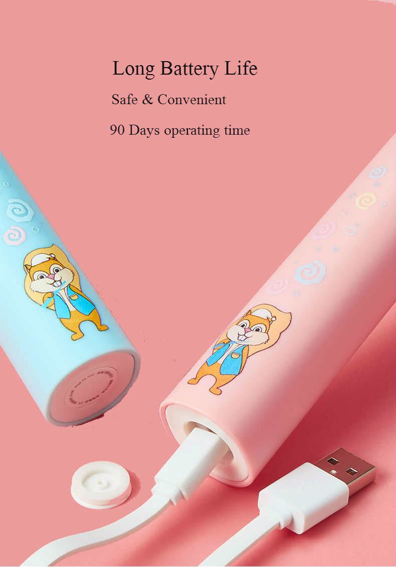 Children Sensitive Oral Electric Toothbrush Children Dental Care Automatic Rechargeable Kids Toothbrush