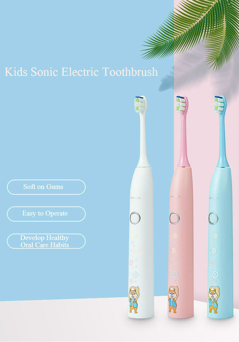 Children Sensitive Oral Electric Toothbrush Children Dental Care Automatic Rechargeable Kids Toothbrush