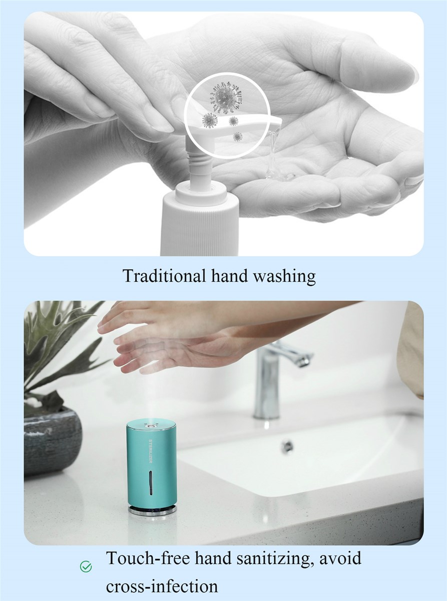 High End Simple and Efficient Disinfection Touch Free Hand Sanitizer Dispenser