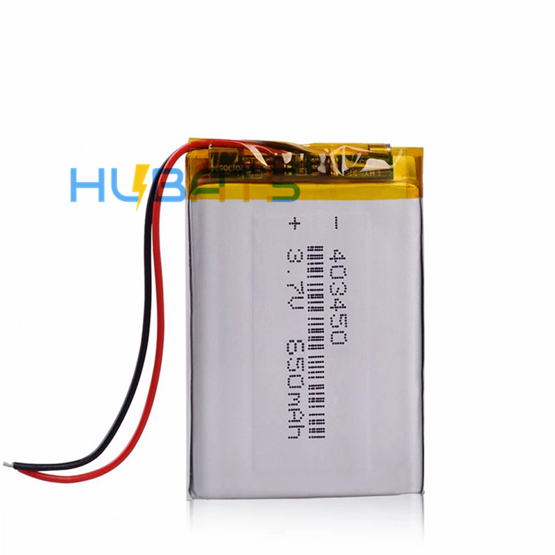 Hubats 403450 650mAh 37V Rechargeable LiPolymer Liion 043450 Battery For TOYPOWER BANKGPSmp3mp4cell phonespeake