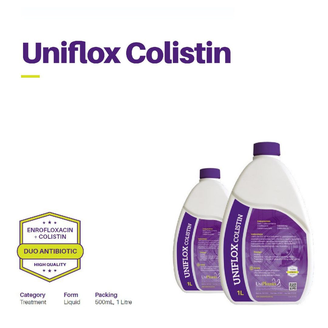 Uniflox Colistinanimal feed supplementanimal medicineveterinary medicineHigh Qualityanimal supplement