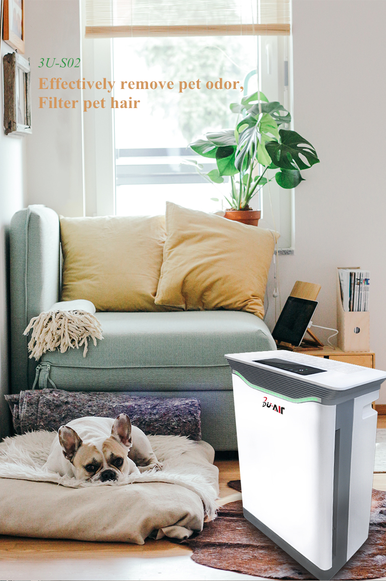 3U H13 HEPA High Quality UVC Ionization 2021 New Technology PM25 Sterilize Home Air Purifier