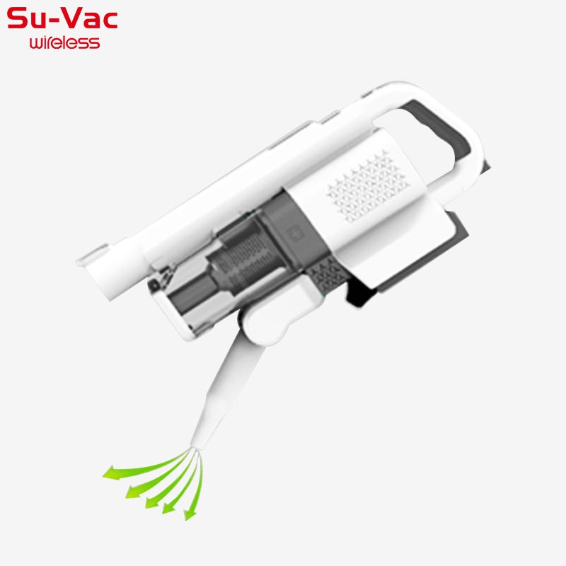 SUVAC DV8830DCW CORDLESS CYCLONE VACUUM CLEANER WITH BLOWING FUNCTION