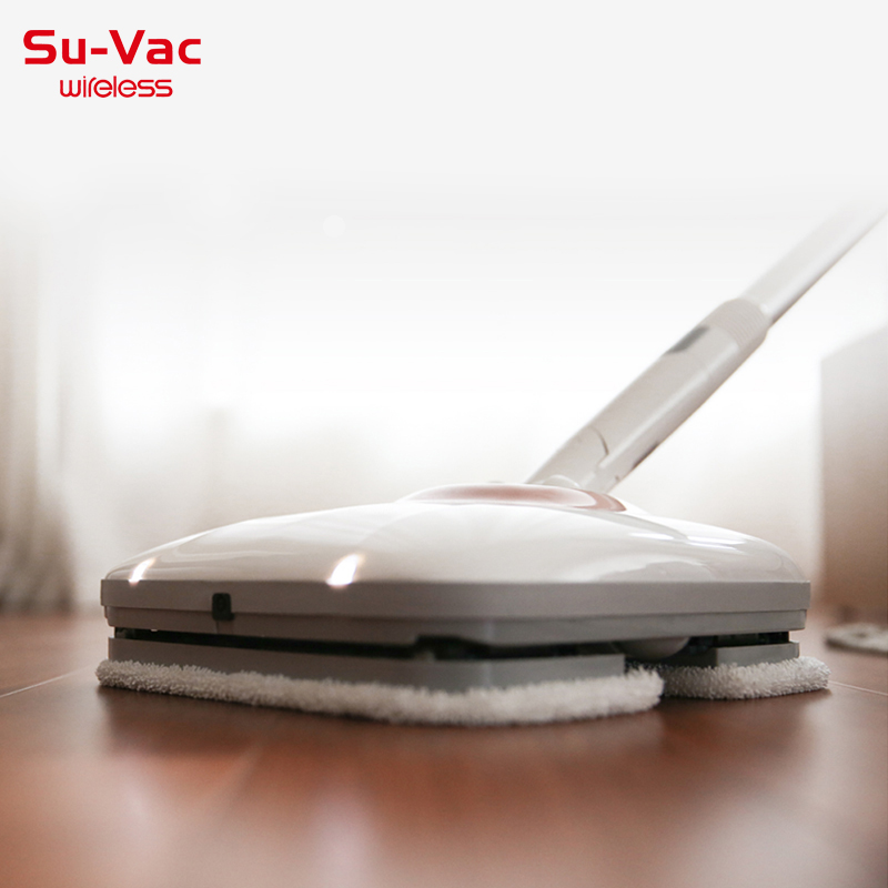 SUVAC DV8901 Cordless Electric Reciprocatingmotion Mop Cleaner with 110min Super long useFloor Cleaner Mop 2 in 1 Po