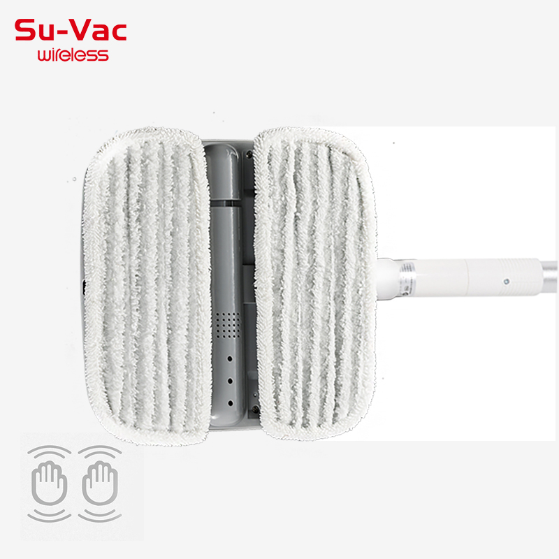 SUVAC DV8901 Cordless Electric Reciprocatingmotion Mop Cleaner with 110min Super long useFloor Cleaner Mop 2 in 1 Po