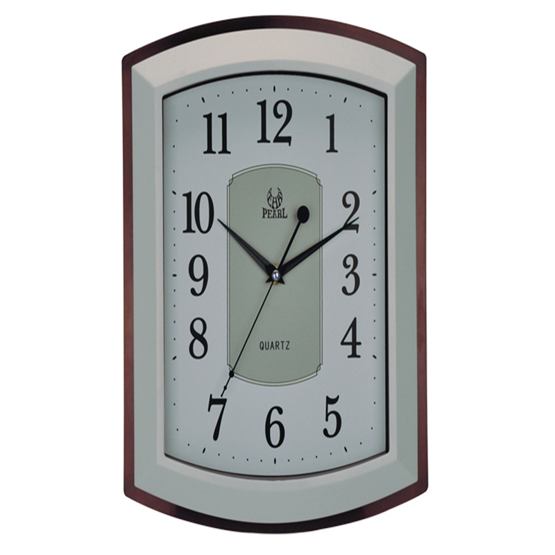 Wall Clock Quiet Sweep Second Hand Clock Square Case