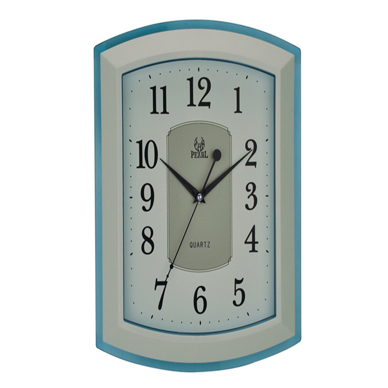 Wall Clock Quiet Sweep Second Hand Clock Square Case