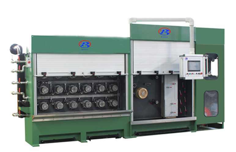 Multi copper wire drawing machine for 4 wires