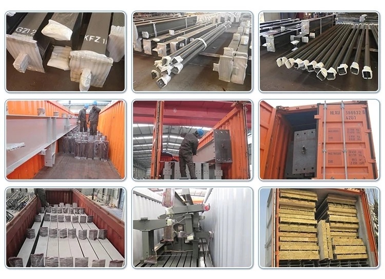 customized high quality steel structure building of high rise New design warehouse steel structure building with great p