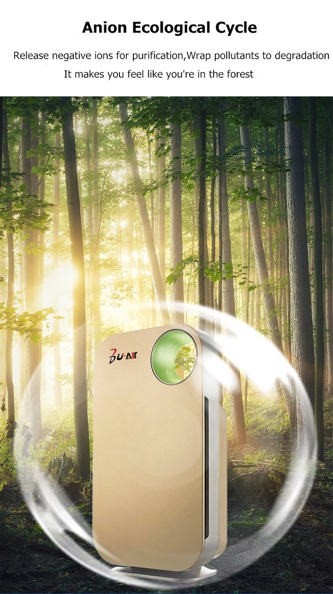 New HEPA high quality ionization 2021 technology home air purifier with OEMODM