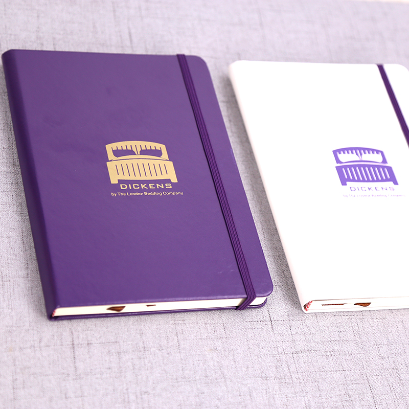 Competitive Price Wenzhou Cangnan Factory Customed Logo Printing Sticky notepad PU hardcover bandage business Notebook