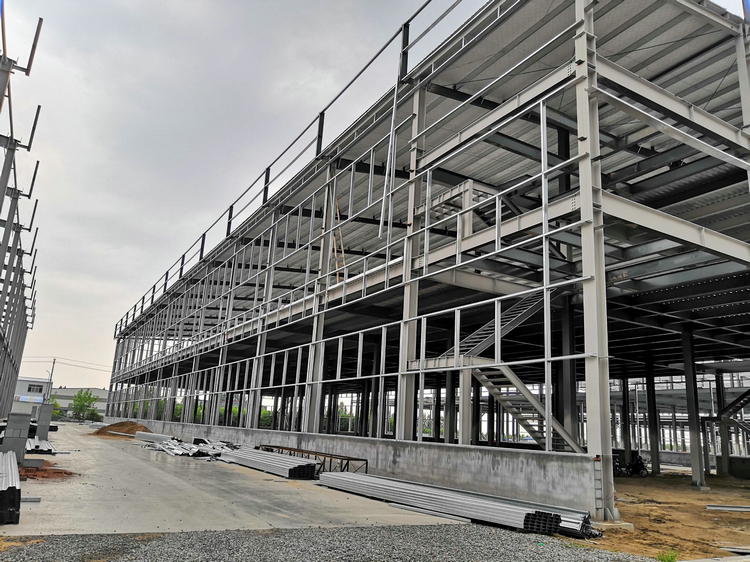 customized high quality steel structure building of high rise New design warehouse steel structure building with great p