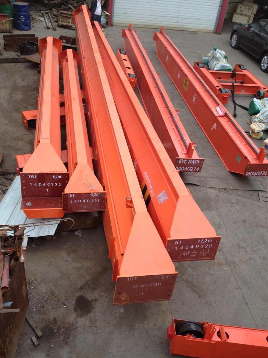 LDA workshop single beam overhead crane with wheel