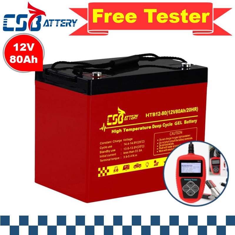 Csbattery 6V420ah Trojan Quality Deep Cycle Gel Battery Pack for Solar/Inverter/Power-Tool/Electric-Scooter/Bicycle/Vehi