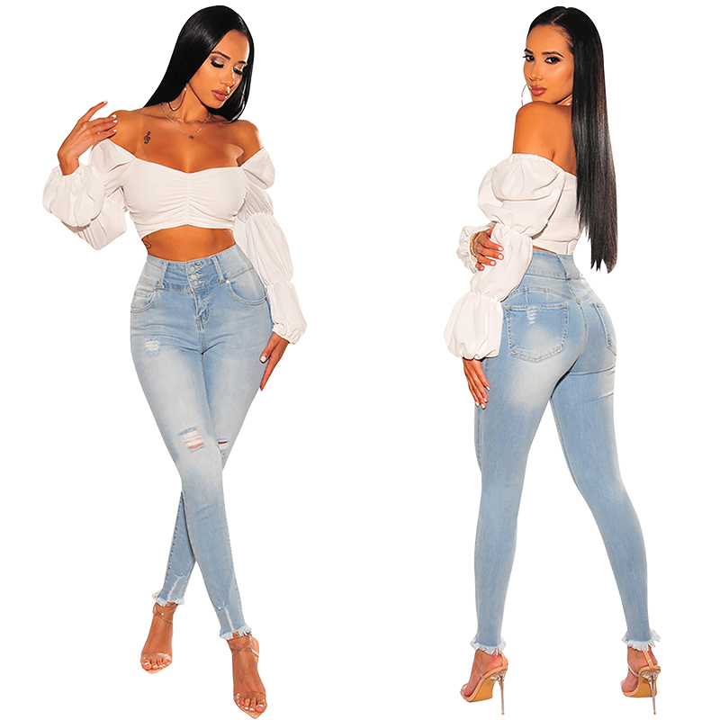 high quality vintage sexy elegant ladies fashion jean for women