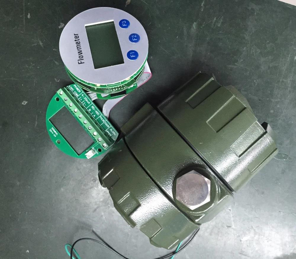industrial natural gas flow measuring equipment gas roots flow meter converter part