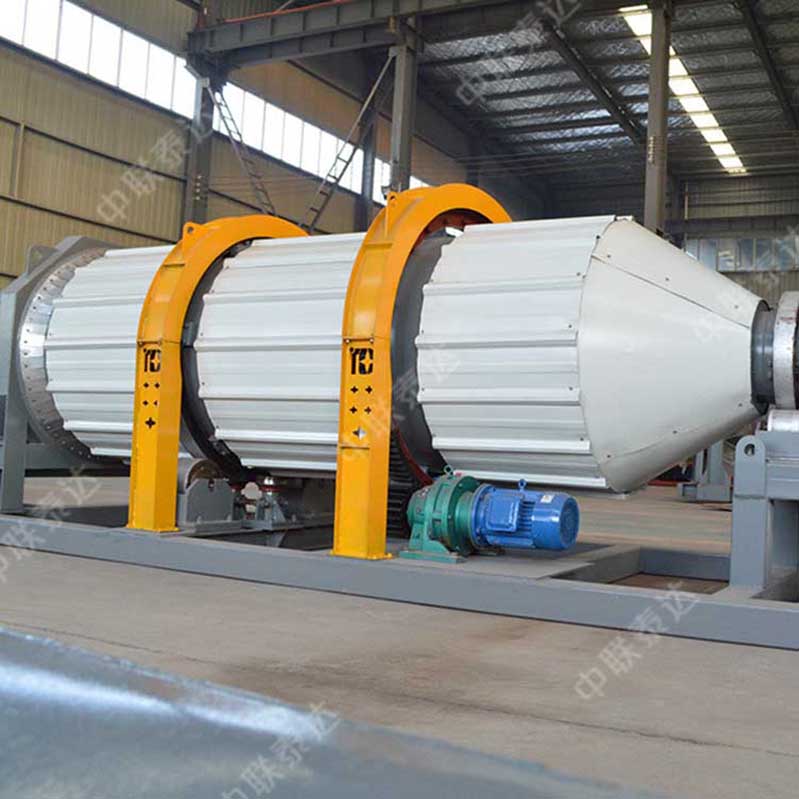 Hot sale Fermented Feed Continuous Working Wet Material Rotary Dryer in Latin America