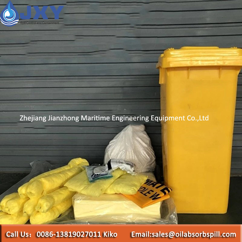 240LTR Wheelie Bin Chemical Spill Kit