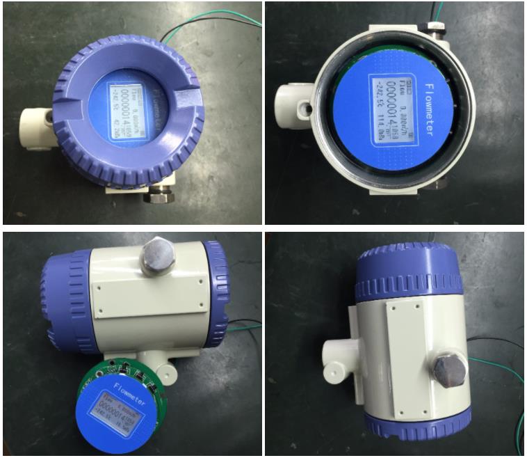 AB gas Hart 420 ma precession vortex flow meter lpg gas flow meter converter