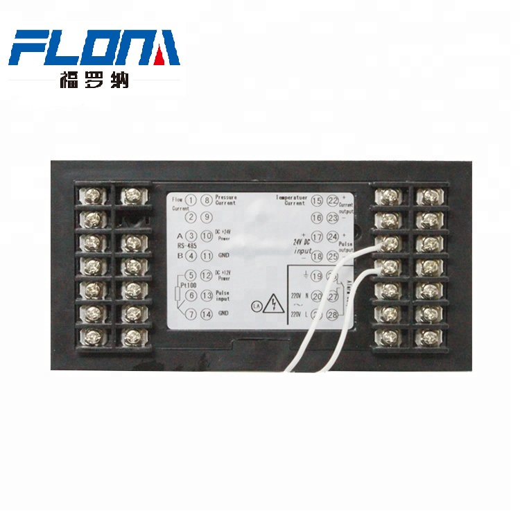 Cheap OLED RS485 420mA flow totalizer meter