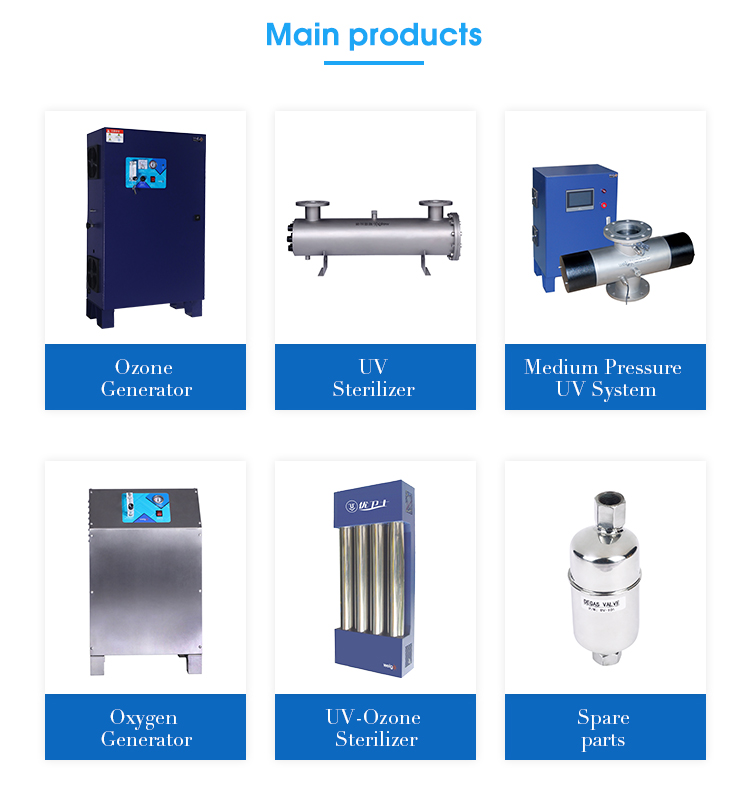 RAS Fish Farming Water UVSterilizer for Aquaculture water System
