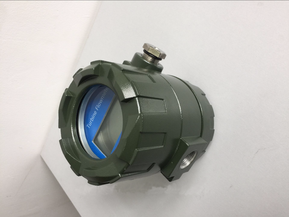 Chemical wastewater water Liquid Turbine Segmented display intelligent flow meter