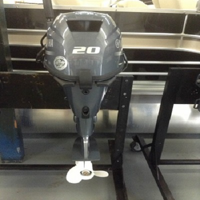 Used Yamaha 20 HP 4Stroke Outboard Motor Engine