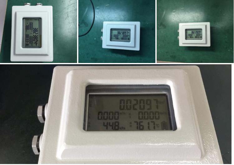 24v 36v electronic lcd flow measurement meter nitrogen Gas Turbine Flow Meter parts