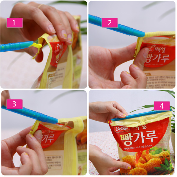 Bag clipsbag sealer clipplastic coffee bag clipfood bag clip100 pp materialEcofriendly