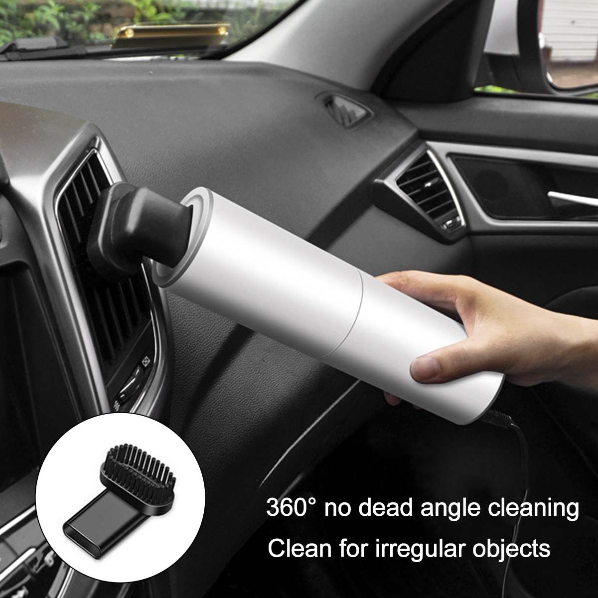 Car Vacuum Cleaner Portable Wired Light Handheld 120W Vacuum Cleaner Mini Vacuum Cleaners for Car