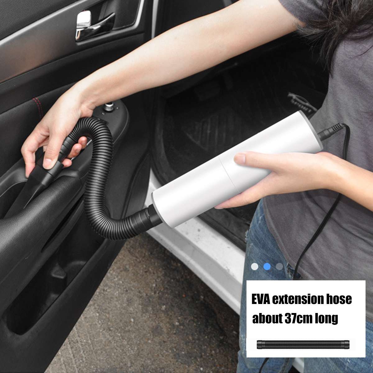 Car Vacuum Cleaner Portable Wired Light Handheld 120W Vacuum Cleaner Mini Vacuum Cleaners for Car
