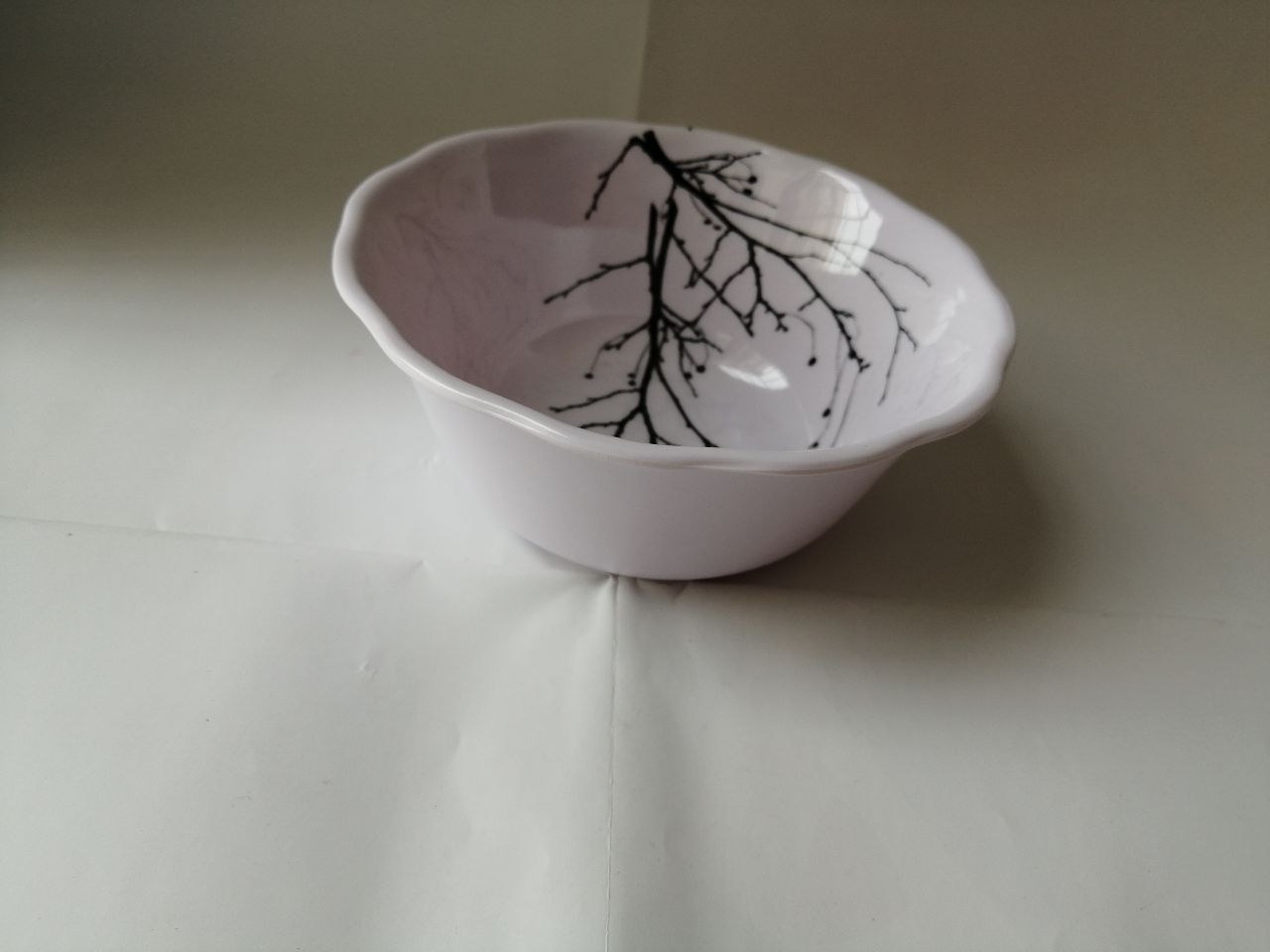 melamine bowl wave edge bowl6in salad