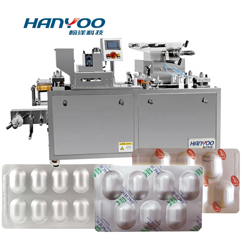 Small Automatic Tablet Capsule Blister Packing Machine Price