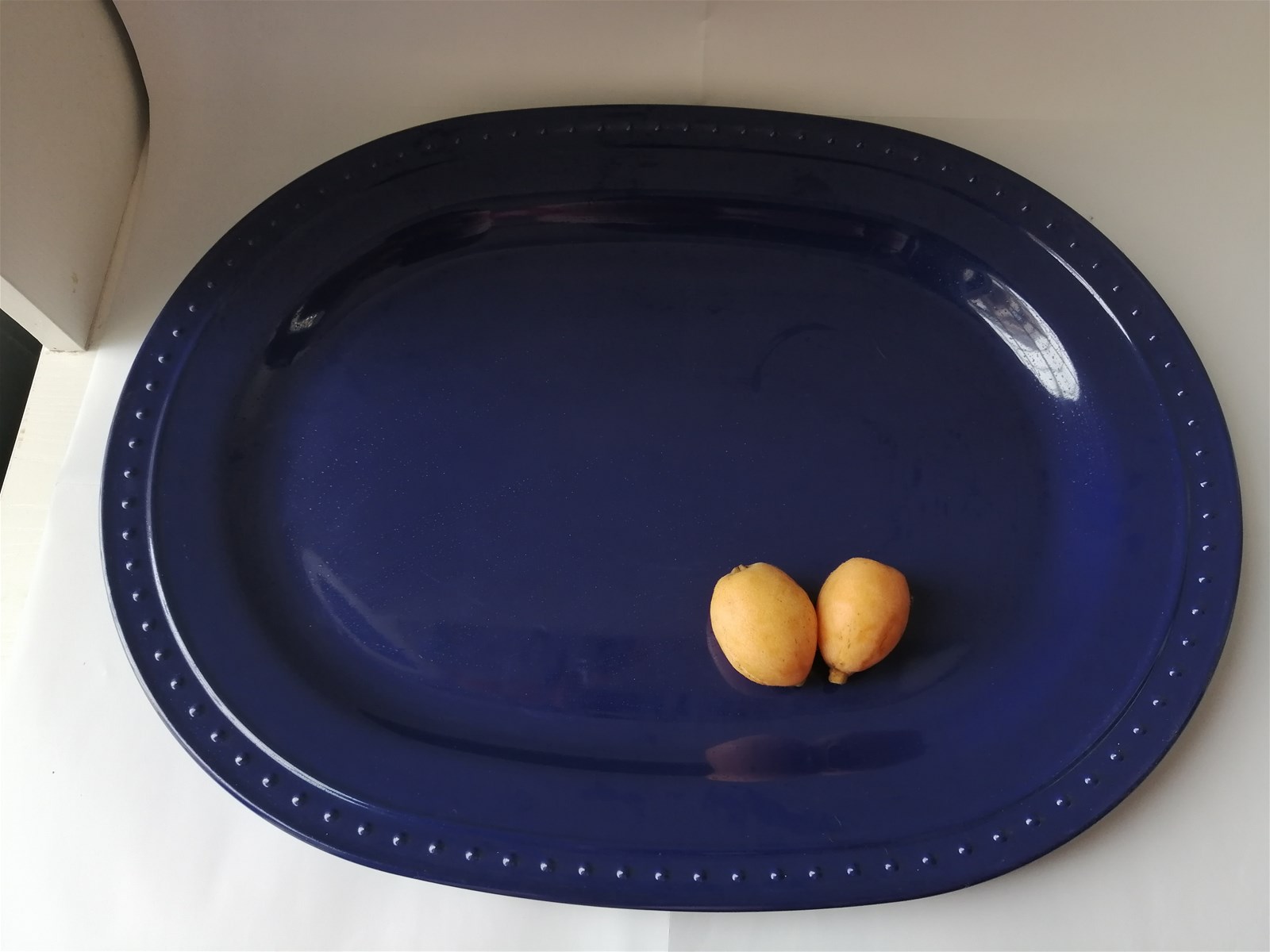 melamine big platter serving platter oval plain color