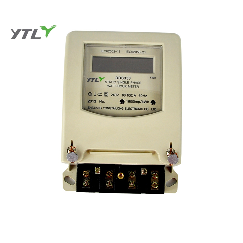 YTL single phase suspensibility static electronic energy meter