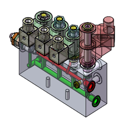 AAK hydraulic valve no leakage customized high accuracy