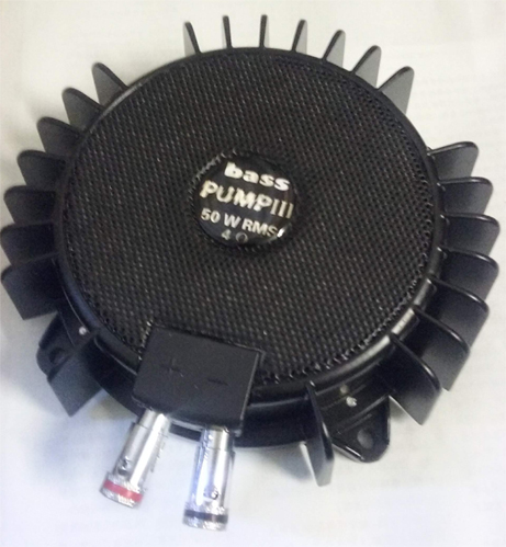 Bass shaker for home theater system or SPA or cinema
