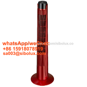 32 inch electric plastic blade less tower fan with remote control for office hotel home appliances
