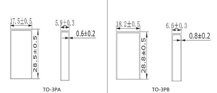 Silicone end caps silicon caps silicone cap sleeves insulator To220A for transistor diode audion