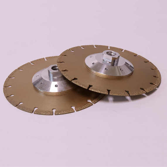 Cast Iron Cutting Disc Vacuum Brazed Wheel