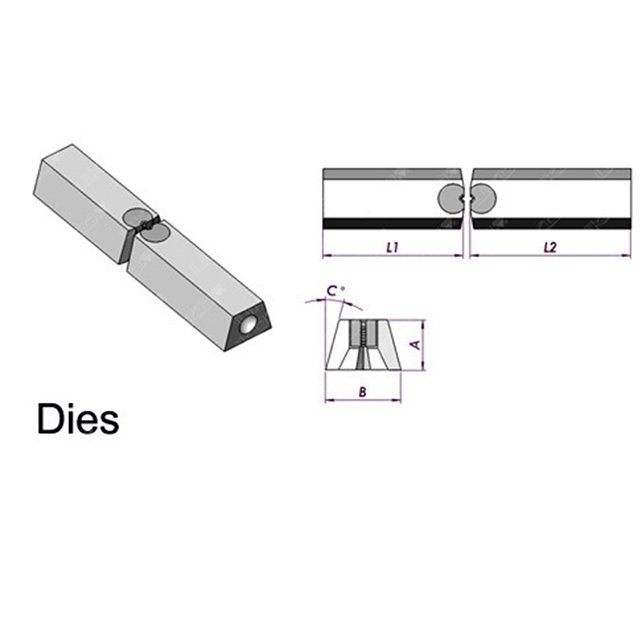 Nail Gripper Die for N4 Series Nail Making Machine