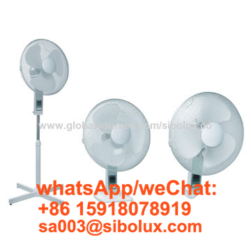 16 inch 3 in 1 electric plastic stand fan with timer settingbox fan