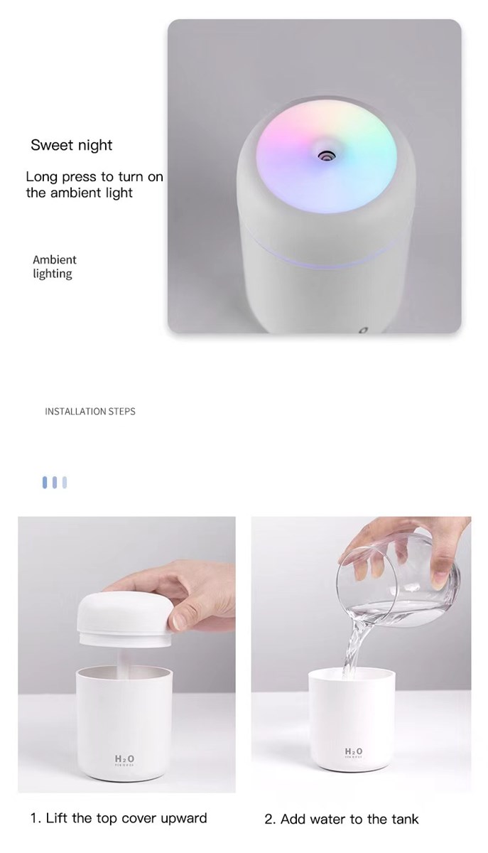 2021 Hot Selling Desktop Car Portable Humidifier Mini For Table and Car