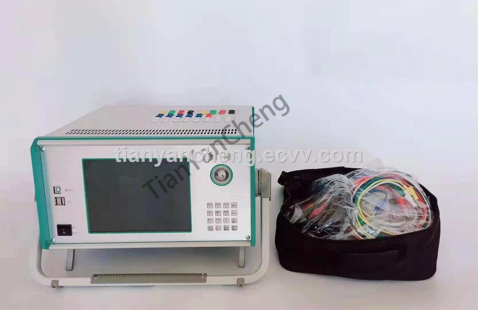 Protection Relay Test Set 6 Phase Electrical secondary injection protection relay tester high accuracy relay test kit