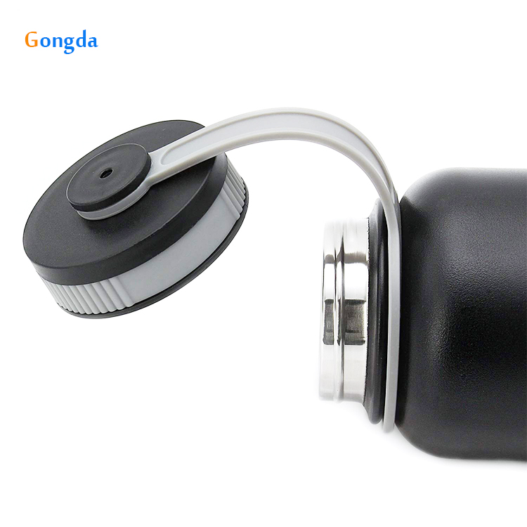 Wholesale high quality double wall 304SS vacuum insulated thermos Hydro Flask type wide mouth bottle with straw lid new