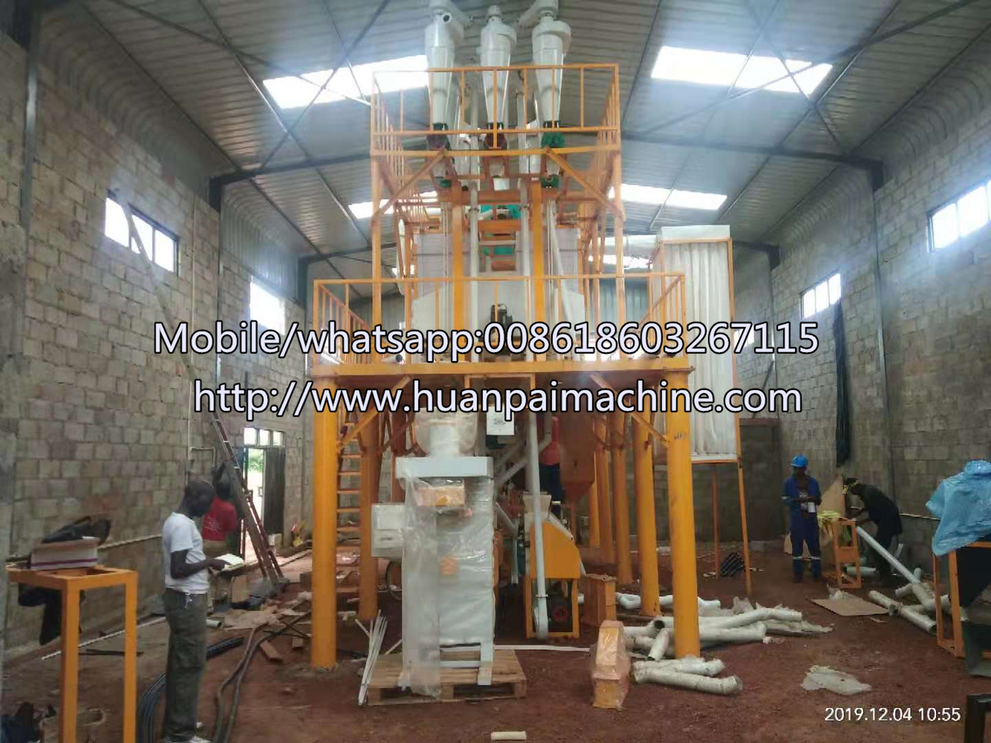 Maize corn and Wheat Flour Milling Machine