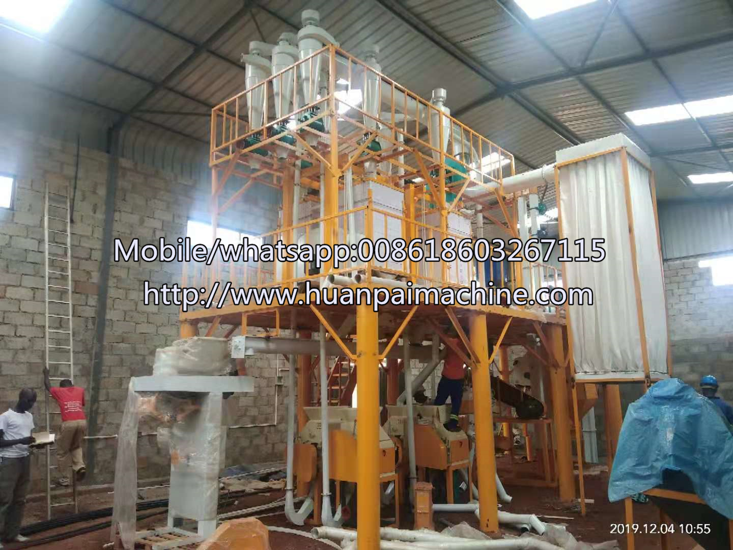 Maize corn and Wheat Flour Milling Machine